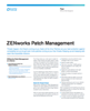 ZENworks Patch Management – Produktdatenblatt