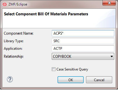 bill of materials parameters