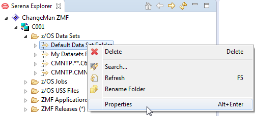 data set filter