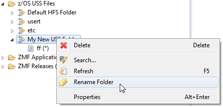 rename folder