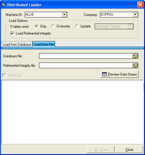  Distributed Loader - Load from File (Distributed Systems)