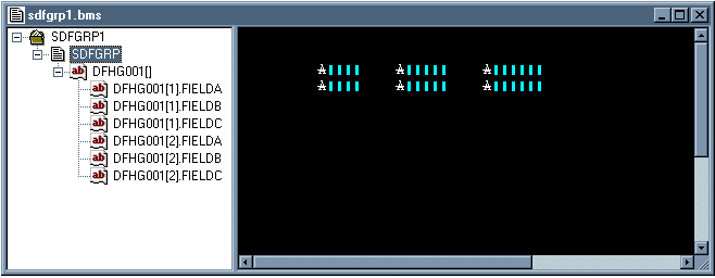 A repeated group in the BMS Painter